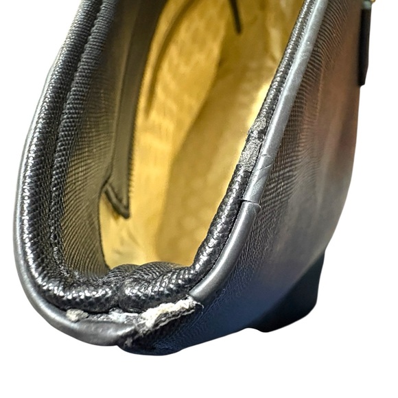 Kate Spade Black Structured Leather Tote - Picture 9 of 12